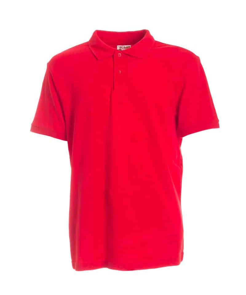 Polo-Manica-Corta-Black-Spider-BSP180-Rosso