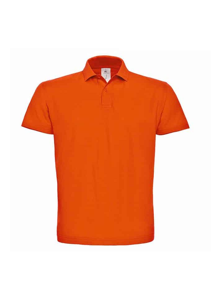 Polo Uomo manica Corta B&C BCID001 Arancio