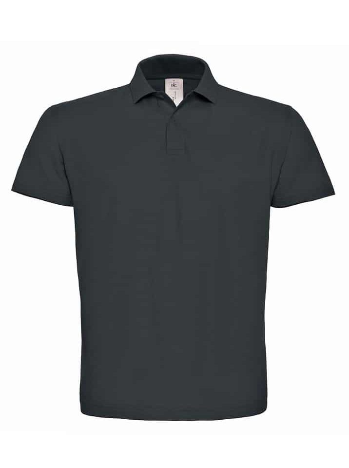 Polo Uomo manica Corta B&C BCID001 Grigio Antracite