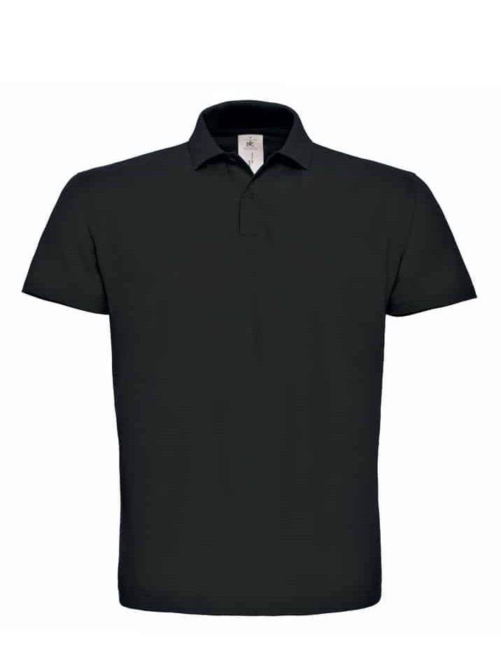 Polo Uomo Basic Manica Corta BC Collection BCID001 36 Polo Uomo manica Corta B&C BCID001 Nero