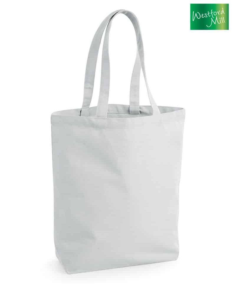 Shopper in Canvas Equo Solidale 39x28x13cm W671 8 Shopper-in-Canvas-Equo-Solidale-Westford-Mill-W671-grigio