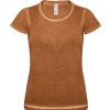 T-shirt Donna Vintage B&C Collection BCTWD71 1 T-shirt Donna Vintage B&C Collection BCTWD71 marrone