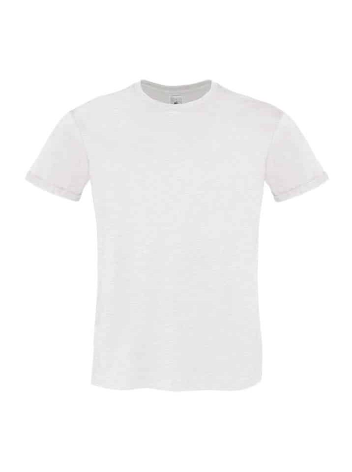 T-shirt Uomo Slub B&C collection BCTM035 6 T-shirt Uomo Slub B&C collection BCTM035 bianco