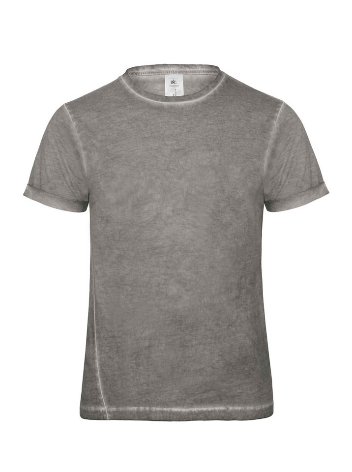 T-shirt Uomo Vintage B&C Collection BCTMD70 3 T-shirt Uomo Vintage B&C Collection BCTMD70 Grigio