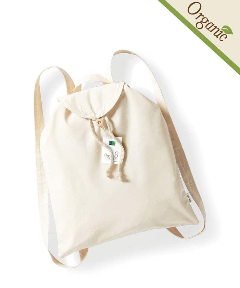 Zaino in Cotone Organico Westford Mill W185 16 Zaino in Cotone Organico Westford Mill W185