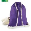 Sacca portascarpe cotone leggero 36x46cm W110 1 sacca portascarpe in cotone westford mill W110