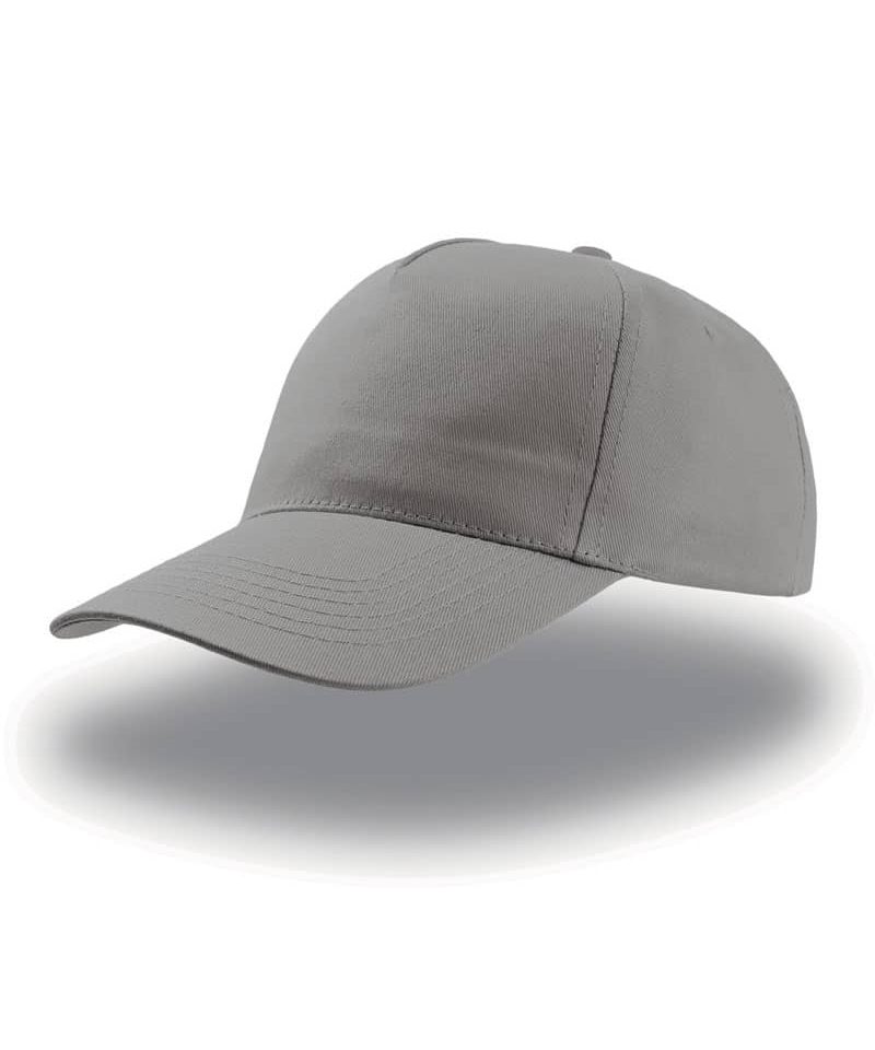 Cappellino Baseball Adulto 5 pannelli Atlantis START ATSTFV 42 Cappellino-Baseball-5-pannelli-START-FIVE-grigiomedio