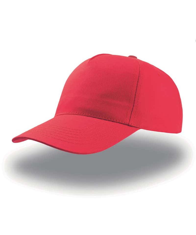 Cappellino-Baseball-5-pannelli-START-FIVE-rosso