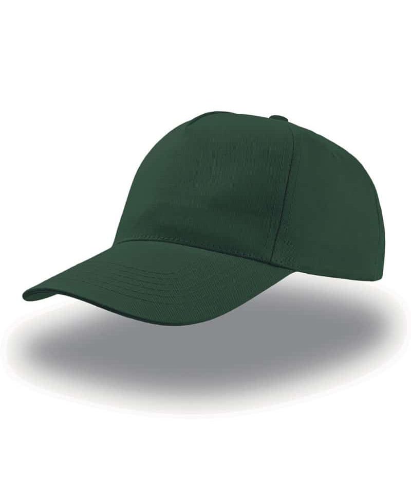 Cappellino-Baseball-5-pannelli-START-FIVE-verde-bottiglia
