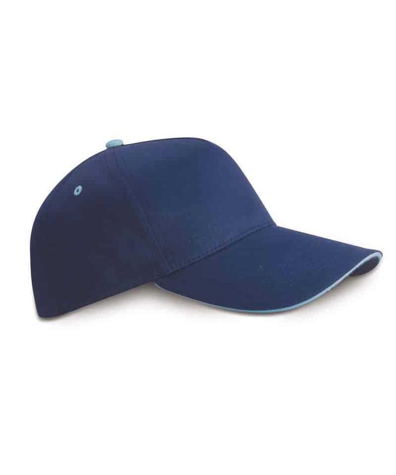 Cappellino-Baseball-5-pannelli-pesante-K18043-blu-navy