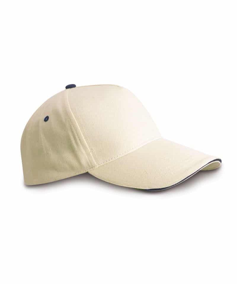 Cappellino-Baseball-5-pannelli-pesante-K18043-naturale