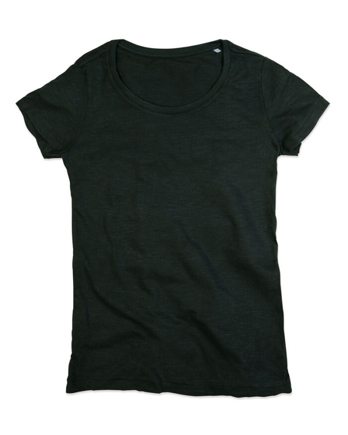 T-shirt Donna girocollo SHARON Stedman ST9500 nero