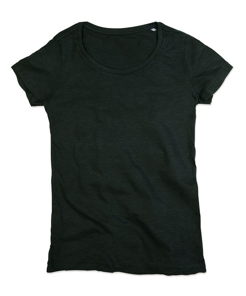 T-shirt Donna girocollo SHARON Stedman ST9500 nero