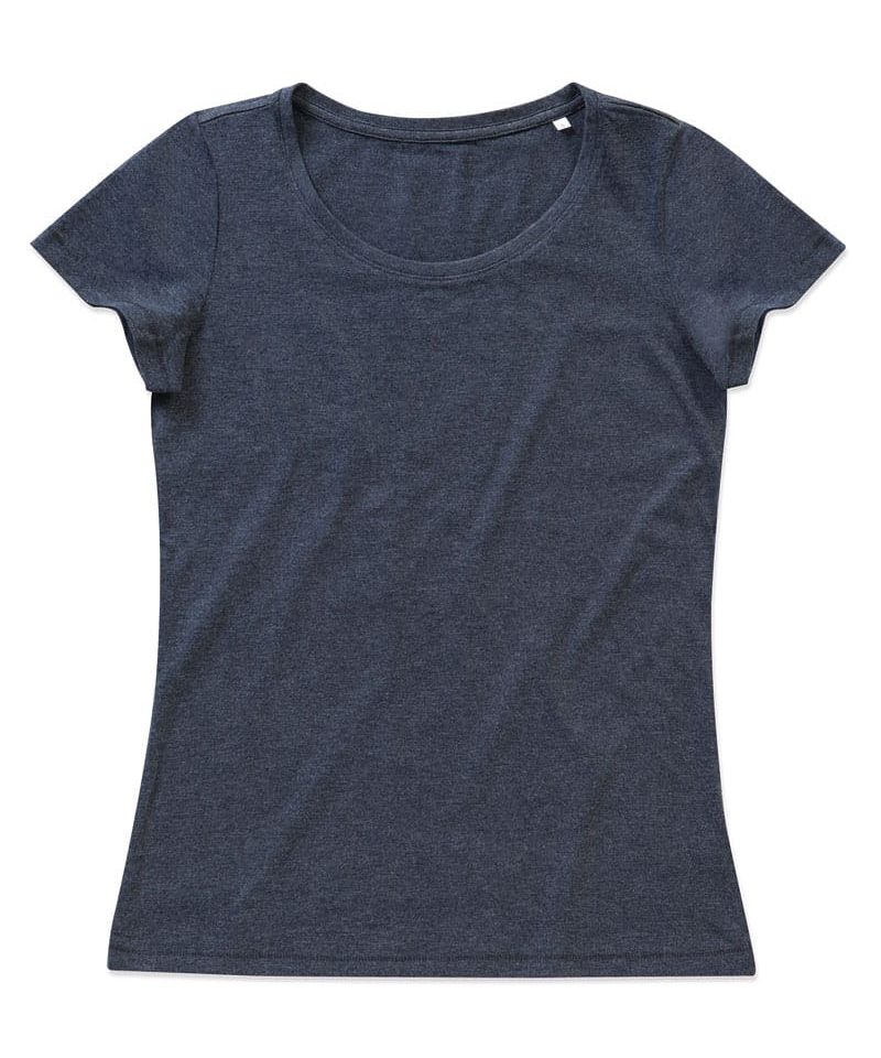 T-shirt donna girocollo slub LISA Stedman ST9900 14 T-shirt-Personalizzate-Donna-Manica-Corta-Stedman-ST9900-Slub-Girocollo-carbone