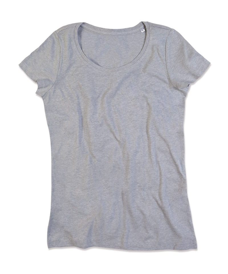 T-shirt donna girocollo slub LISA Stedman ST9900 13 T-shirt-Personalizzate-Donna-Manica-Corta-Stedman-ST9900-Slub-Girocollo-grigio