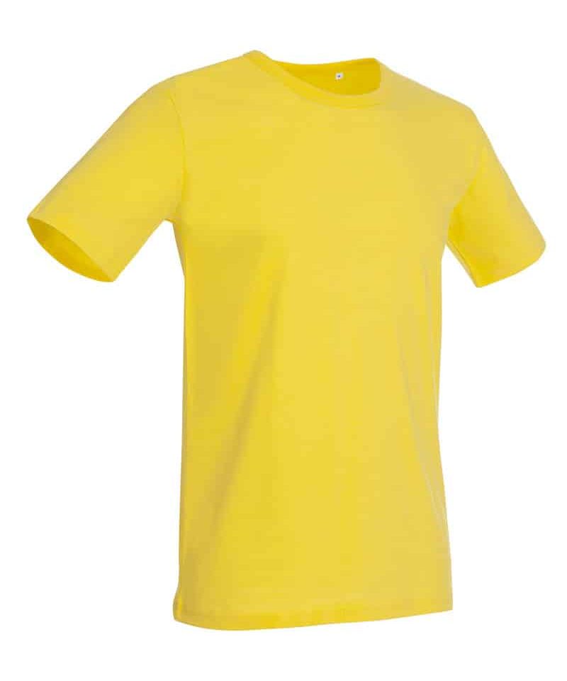 T-shirt uomo slim Stedman MORGAN ST9020 giallo