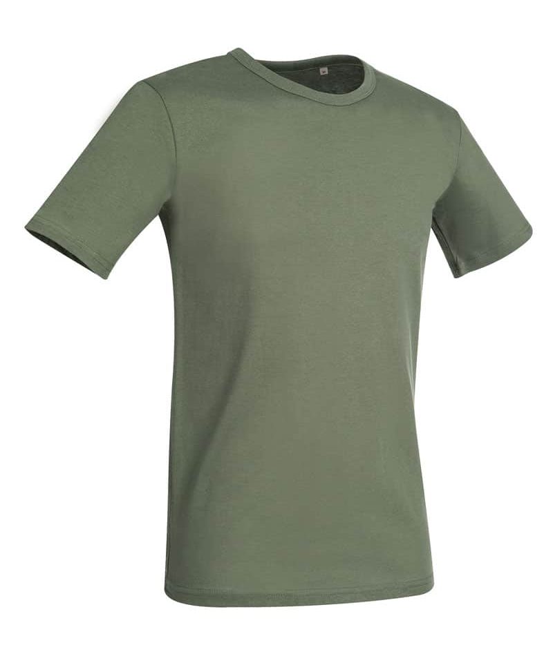 T-shirt uomo slim Stedman MORGAN ST9020 verde oliva