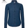 Camicia Donna in Jeans B&C Collection BCSWD86 2 camicia-jeans-donna-BCSWD86