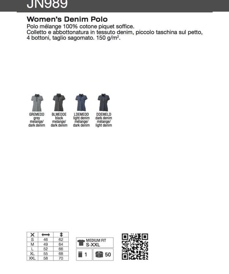 polo-donna-manica-corta-bicolore-JN989-scheda-tecnica