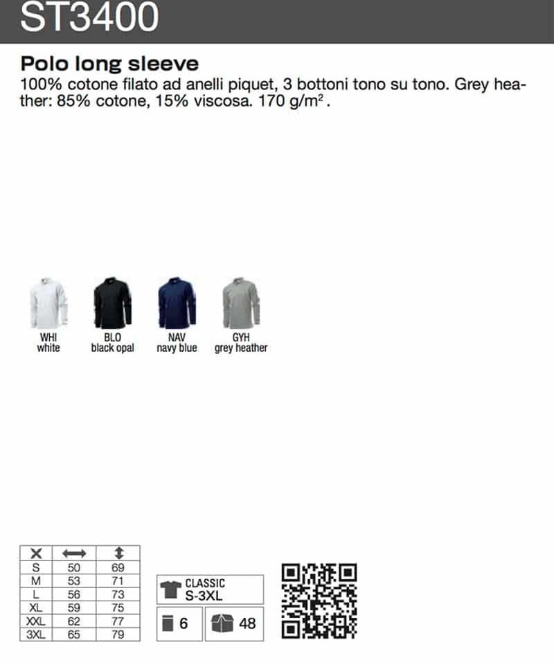 polo-uomo-manica-lunga-ST3400-scheda-tecnica