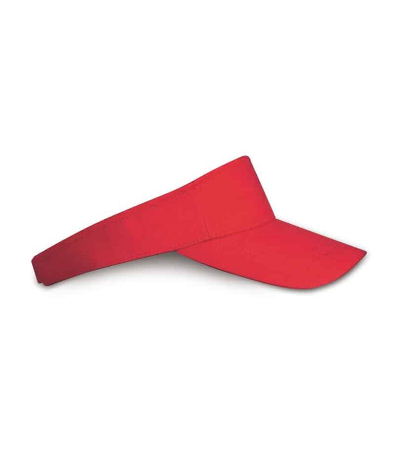 Visiera Adulto in cotone 8037 7 visiera K18037 rosso