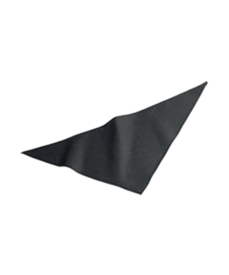 Bandana-Triangolare-Personalizzata-Tinta-Unita-PM185-nero