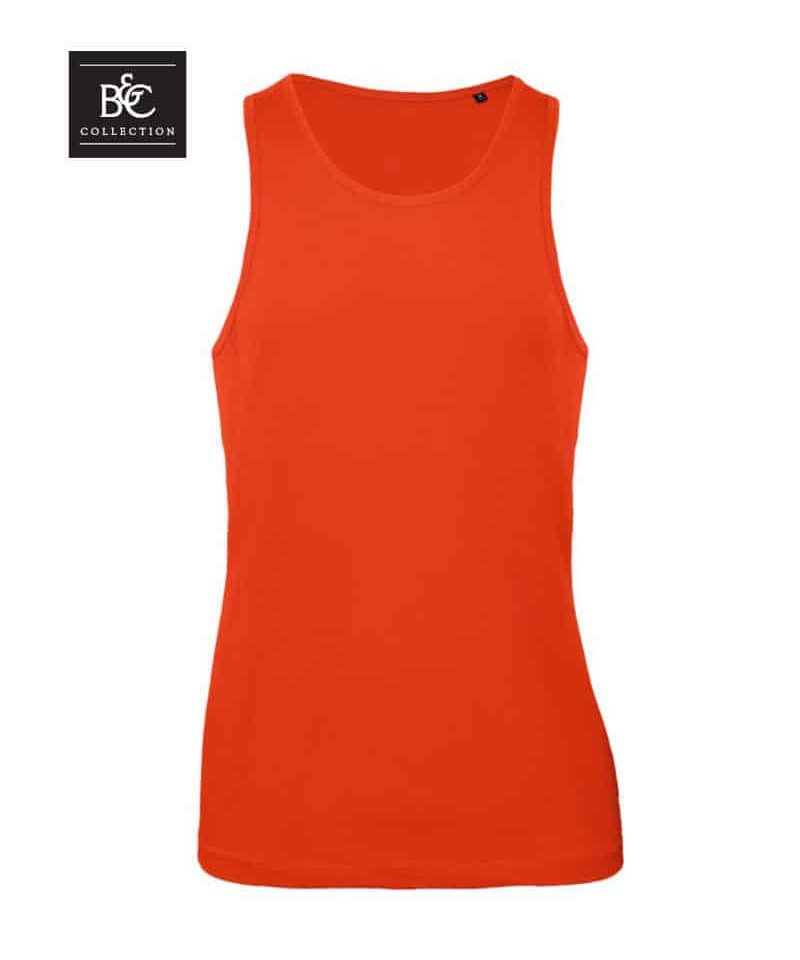 Canotta-uomo-in-cotone-organico-B&C-BCTM072-rosso