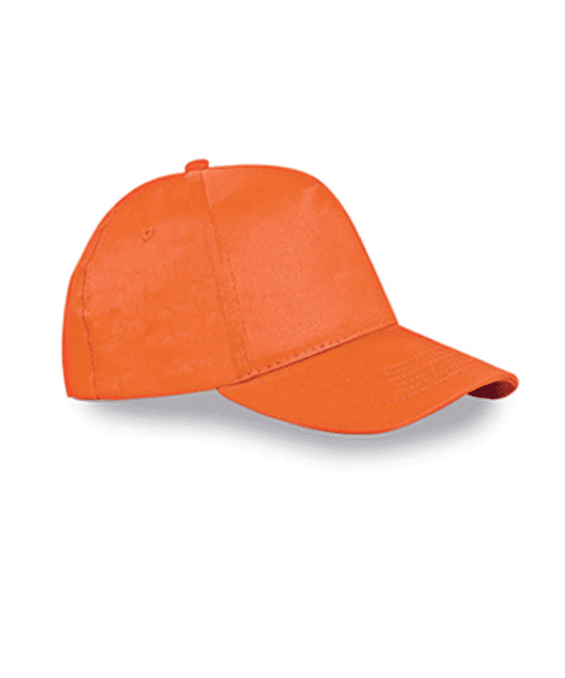 Cappellino-Baseball-Bambino-Personalizzato-PM101-arancione