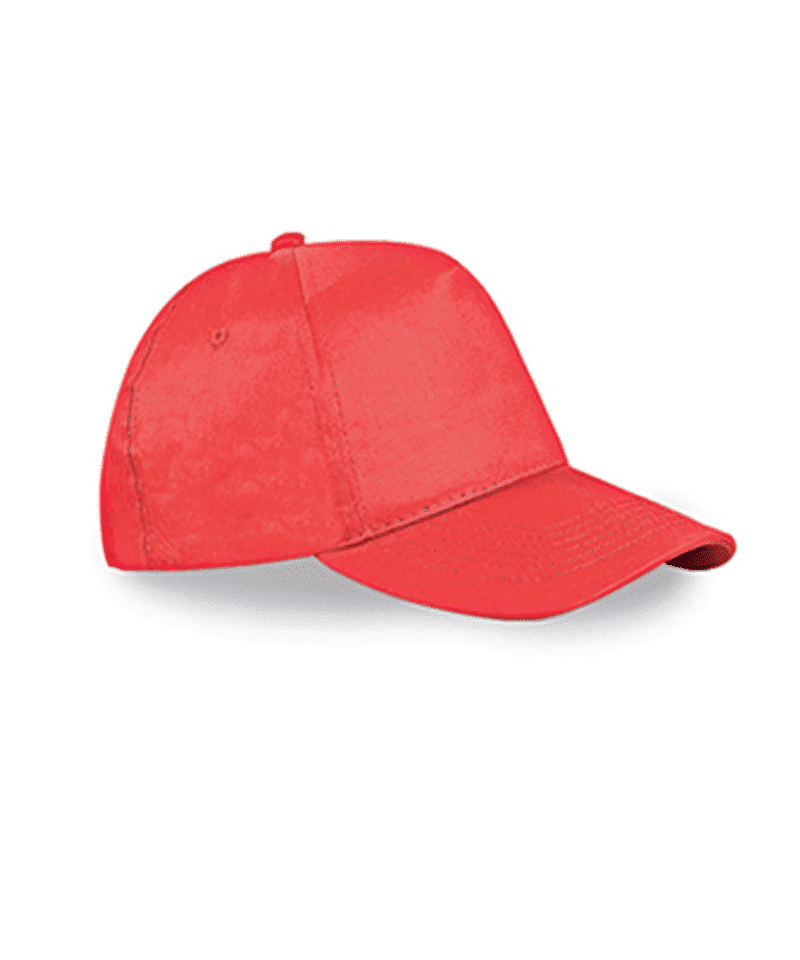 Cappellino Baseball Bambino 5 pannelli BYB101 15 Cappellino-Baseball-Bambino-Personalizzato-PM101-rosso