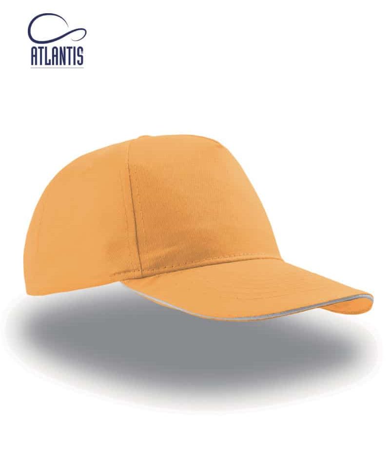 Cappellino baseball 5 pannelli Atlantis STARTFIVE ATSFSW 21 Cappellino-baseball-5-pannelli-STARTFIVE-arancione