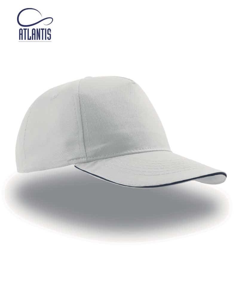 Cappellino baseball 5 pannelli Atlantis STARTFIVE ATSFSW 23 Cappellino-baseball-5-pannelli-STARTFIVE-bianco