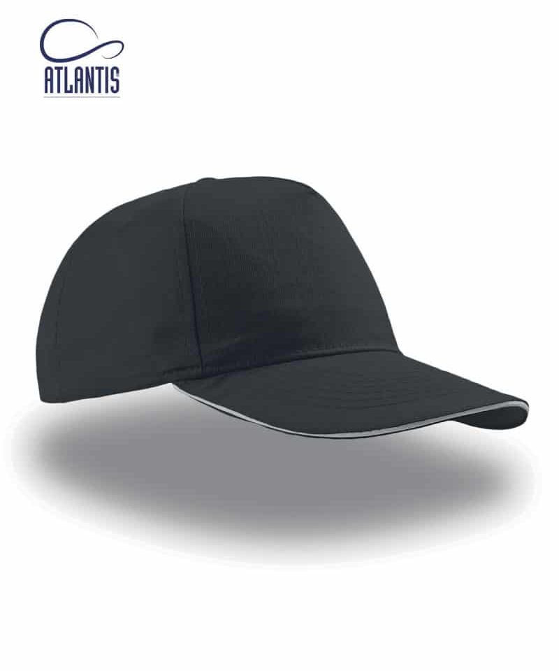 Cappellino baseball 5 pannelli Atlantis STARTFIVE ATSFSW 30 Cappellino-baseball-5-pannelli-STARTFIVE-nero