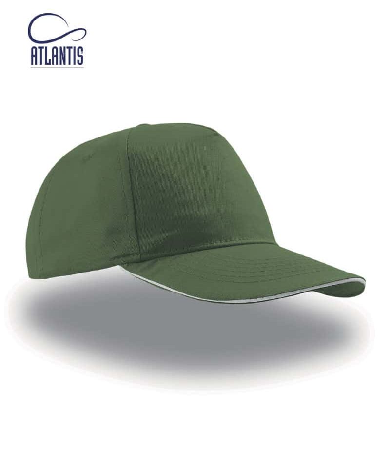 Cappellino baseball 5 pannelli Atlantis STARTFIVE ATSFSW 33 Cappellino-baseball-5-pannelli-STARTFIVE-verde