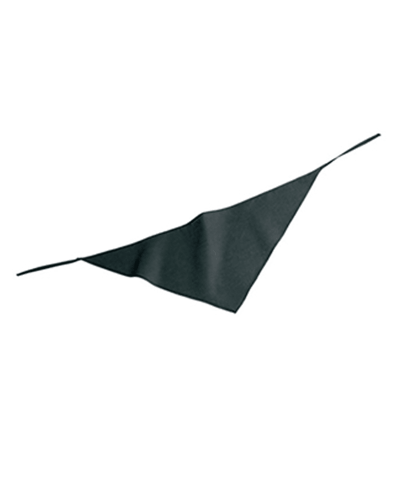 Bandana con lacci fini BYB188 17 Fazzoletto da collo con lacci fini BYB188 NERO