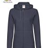 Felpa Donna Cappuccio e Zip Leggera Fruit of the Loom FR621500 2 Felpa-Donna-Cappuccio-e-Zip-Leggera-Fruit-of-the-Loom-FR621500