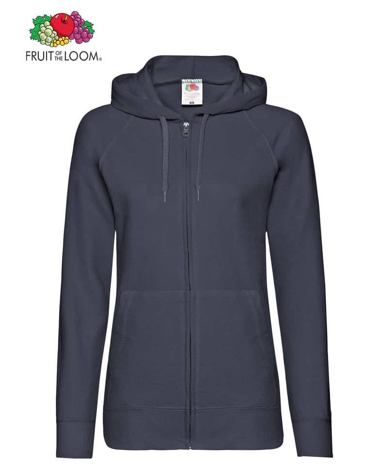 Felpa-Donna-Cappuccio-e-Zip-Leggera-Fruit-of-the-Loom-FR621500