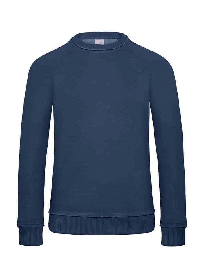 Felpa Uomo Girocollo Vintage BC Collection BCWMD20 5 Felpa Uomo Girocollo Vintage BC Collection BCWMD20 blu navy