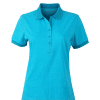 Polo Donna bicolore manica corta JN705 1 Polo Donna bicolore manica corta JN705 azzurro