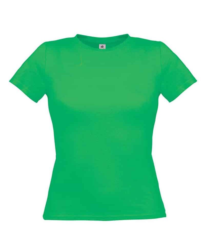 T-shirt-donna-girocollo-fluorescente-BCTW251-verde-fluo
