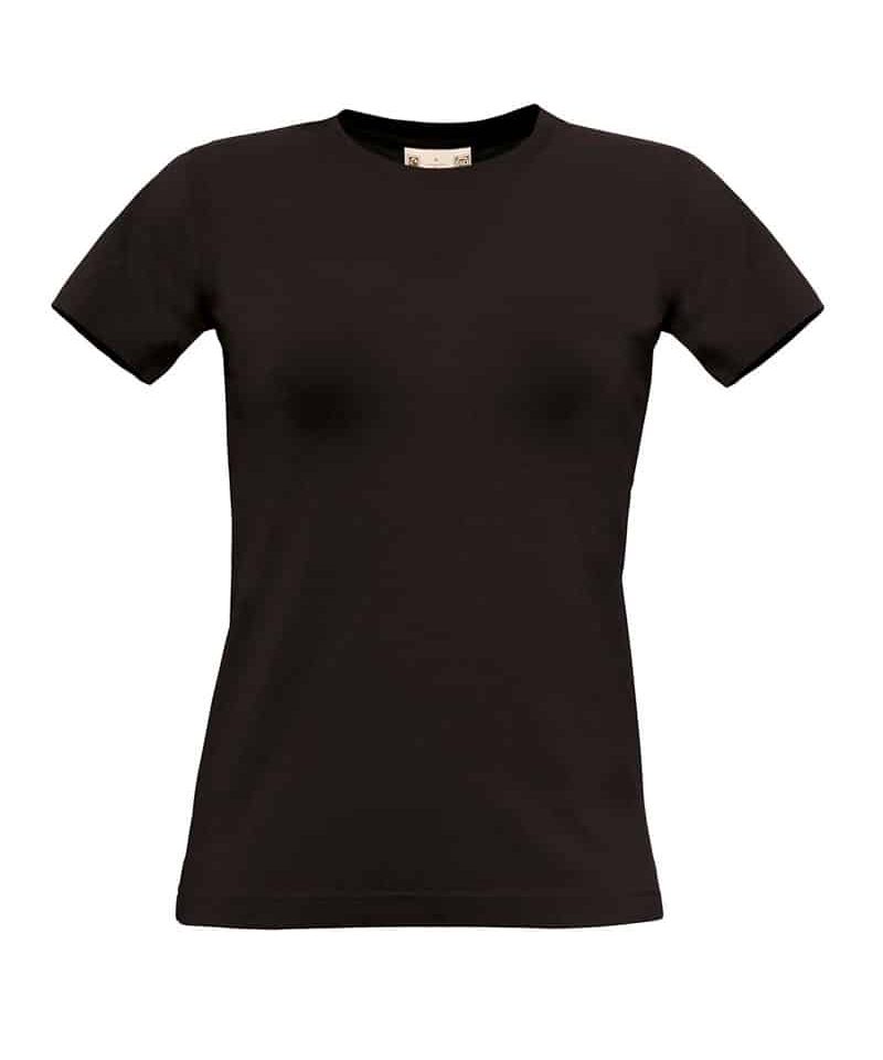 T-shirt donna in cotone organico BC Collection BCTWB01 10 T-shirt-donna-manica-corta-biologico-B&C-collection-BCTWB01-nero