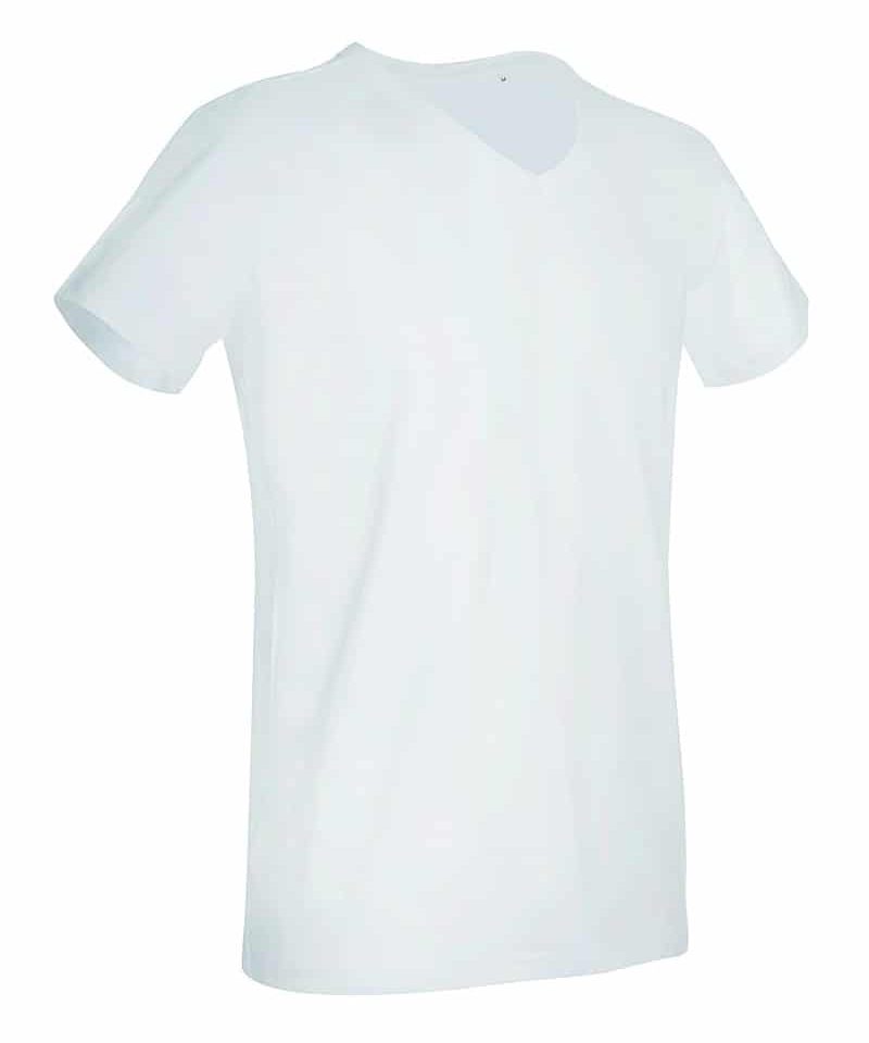 T-shirt uomo collo V Slim Stedman ST9010 3 T-shirt uomo collo V Slim Stedman ST9010 bianco
