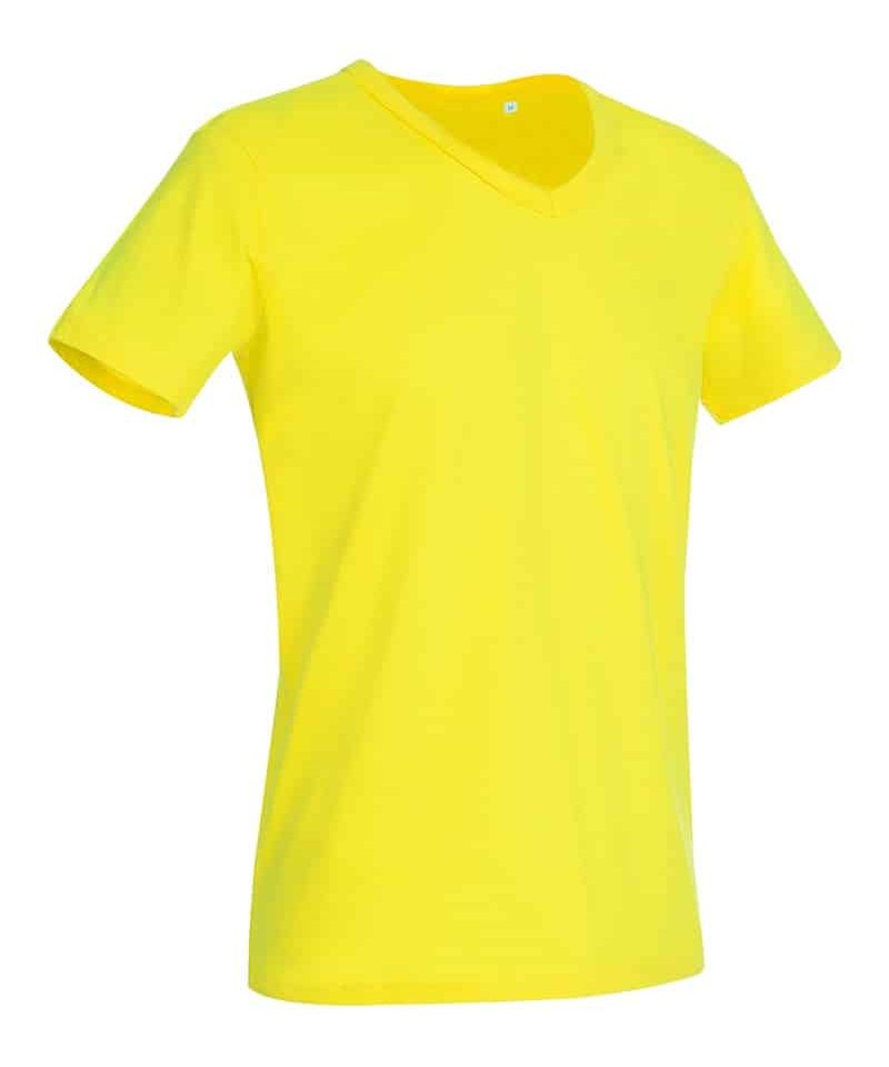 T-shirt uomo collo V Slim Stedman ST9010 5 T-shirt uomo collo V Slim Stedman ST9010 giallo