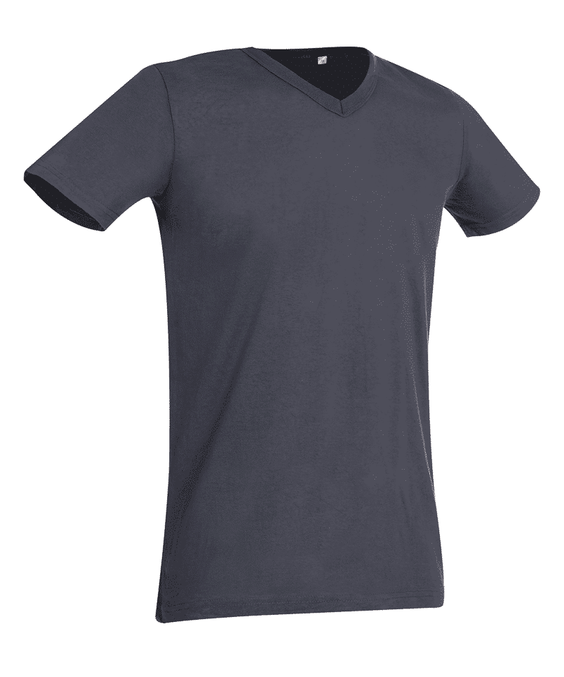 T-shirt uomo collo V Slim Stedman ST9010 10 T-shirt uomo collo V Slim Stedman ST9010 Grigio Scuro