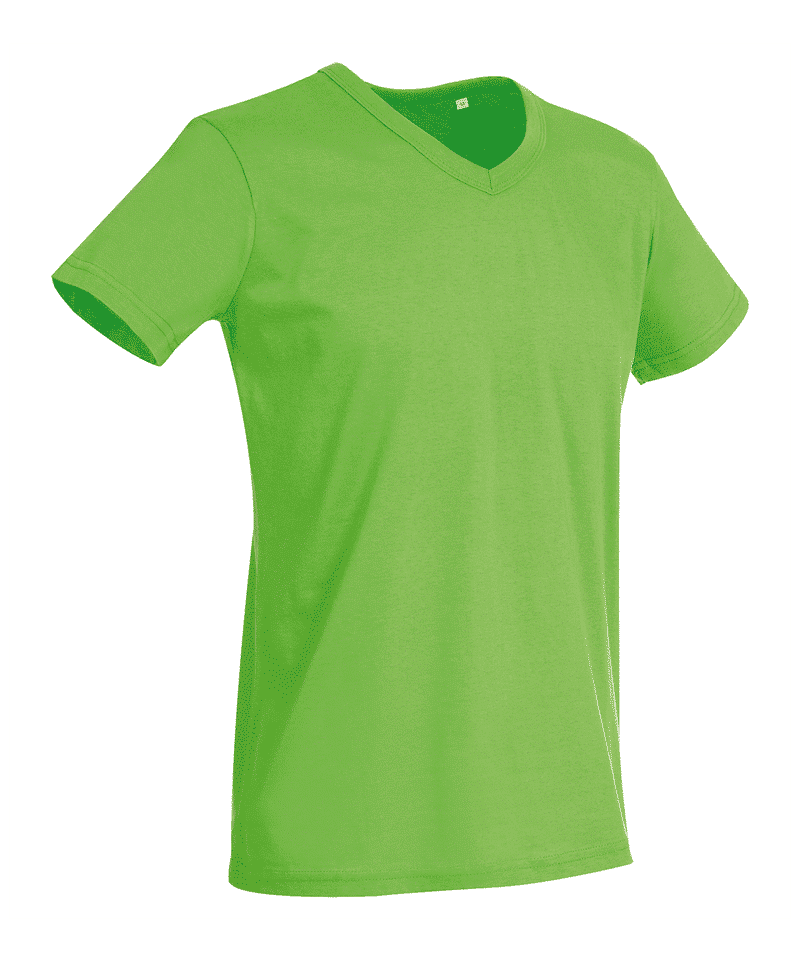 T-shirt uomo collo V Slim Stedman ST9010 12 T-shirt uomo collo V Slim Stedman ST9010 verde Lime