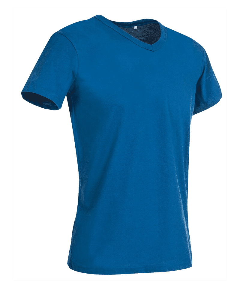 T-shirt uomo collo V Slim Stedman ST9010 8 T-shirt uomo collo V Slim Stedman ST9010 blu royal