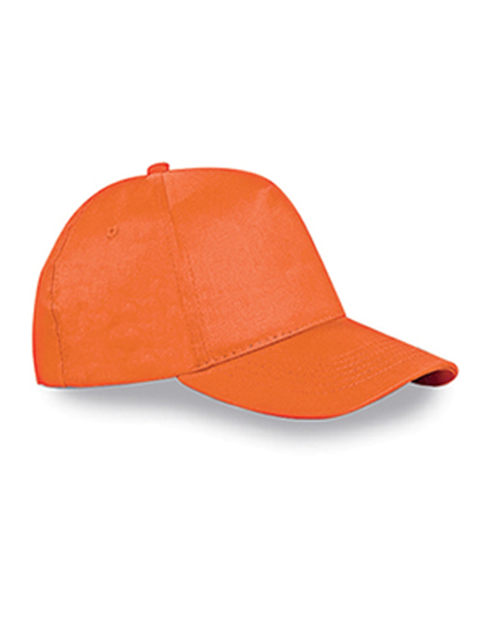 cappellino-baseball-regolabile-5-pannelli-BYB105-arancio