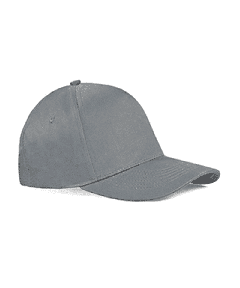 cappellino-baseball-regolabile-5-pannelli-BYB105-grigiocappellino-baseball-regolabile-5-pannelli-BYB105-grigio