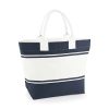 Borsa Mare bicolore in Canvas Quadra QD26 2 BORSA-MARE-BICOLORE-IN-CANVAS-QUADRA-QD26-BIANCO-BLU