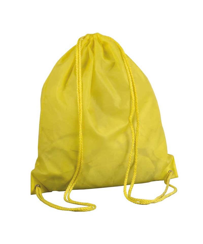 Sacca Portascarpe in Nylon 07103 14 Sacca Portascarpe BYB 07103 giallo