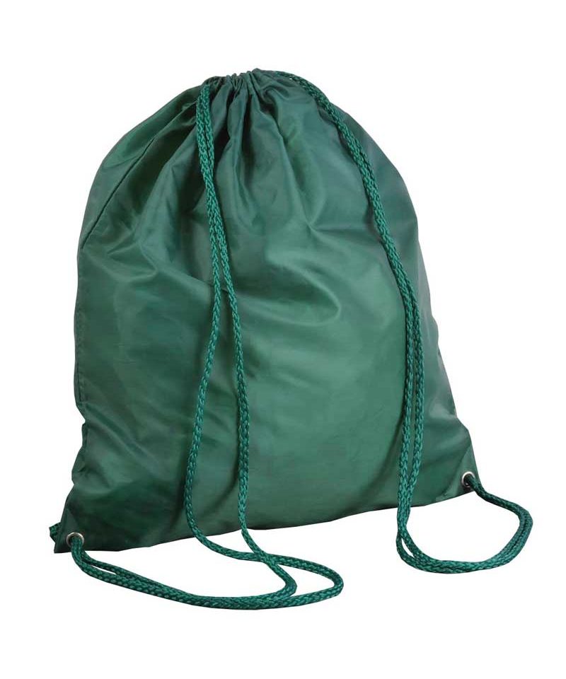 Sacca Portascarpe in Nylon 07103 18 Sacca Portascarpe BYB 07103 verde bottiglia